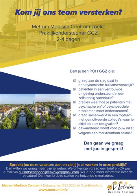 poh ggz vacatures in Oost.